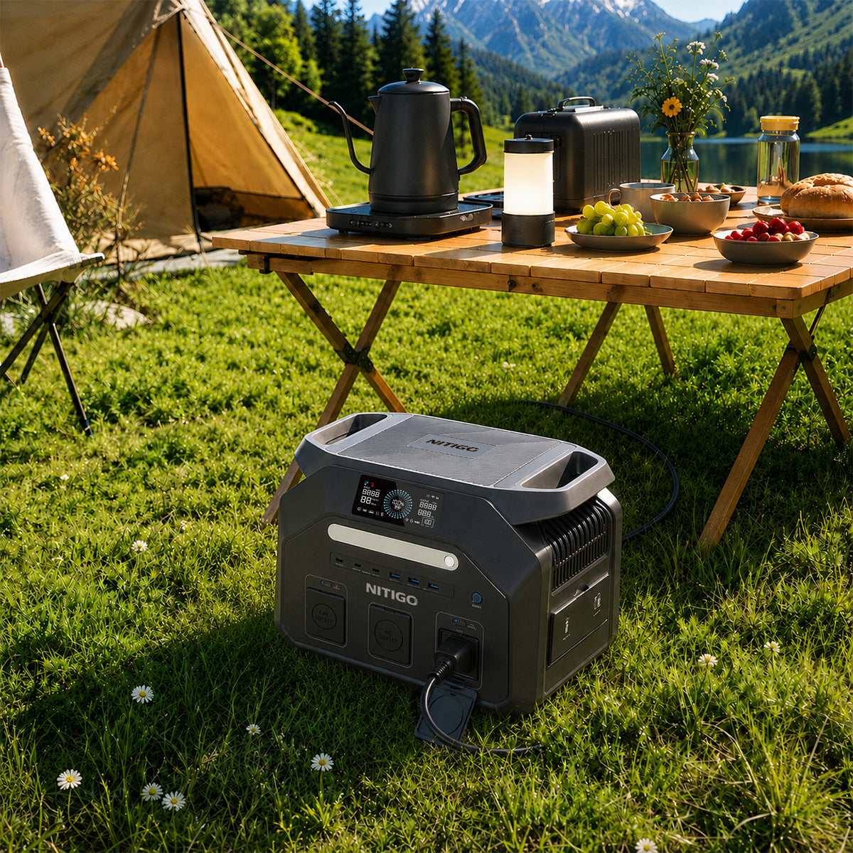 NITIGO P1800 Portable Power Station 1800W