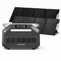 NITIGO P3200 + 2x SP200 Solar Bundle